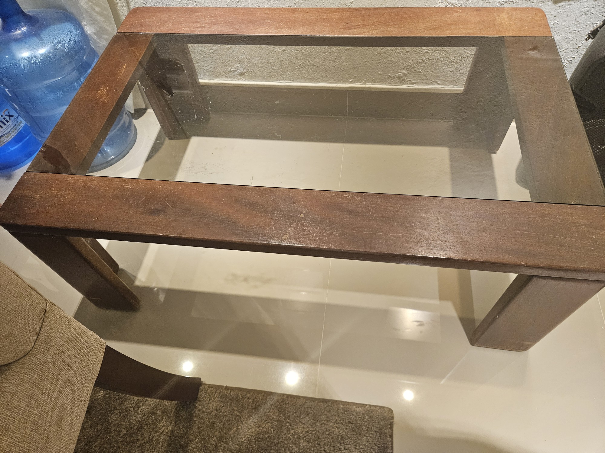 muebles y colchones - Mesa de caoba centenaria 1