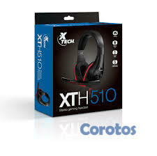 computadoras y laptops - AUDIFONO CON MICROFONO XTECH, GAMING 3.5MM

 1