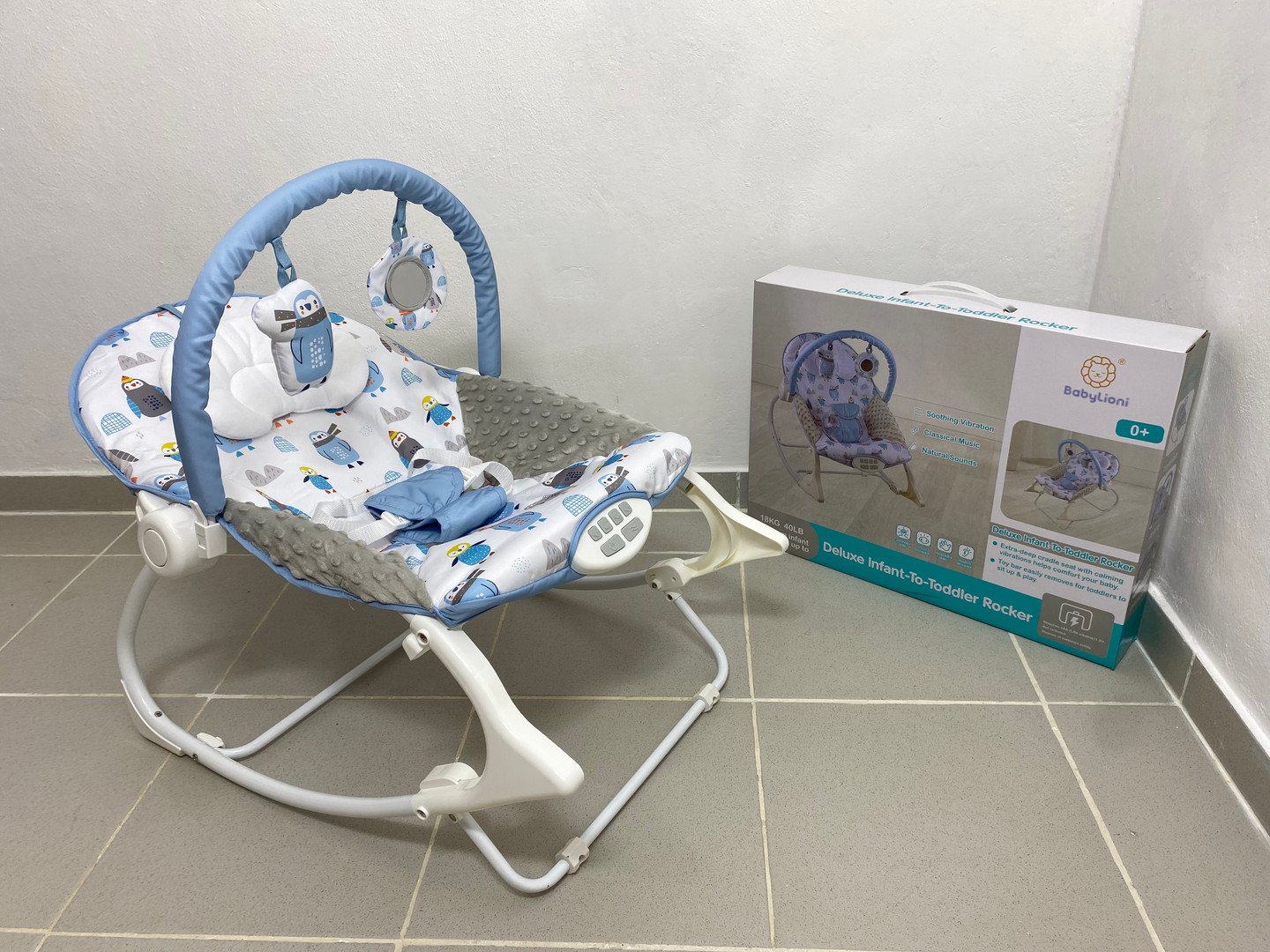 coches y sillas - Silla vibradora para bebe con musica y vibracion  1
