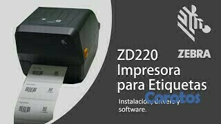 impresoras y scanners - IMPRESORA  ZEBRA DZ220 DE ETIQUETA,LABEL,CODIGO,TRANSFERENCIA TERMICA DIRECTA 1
