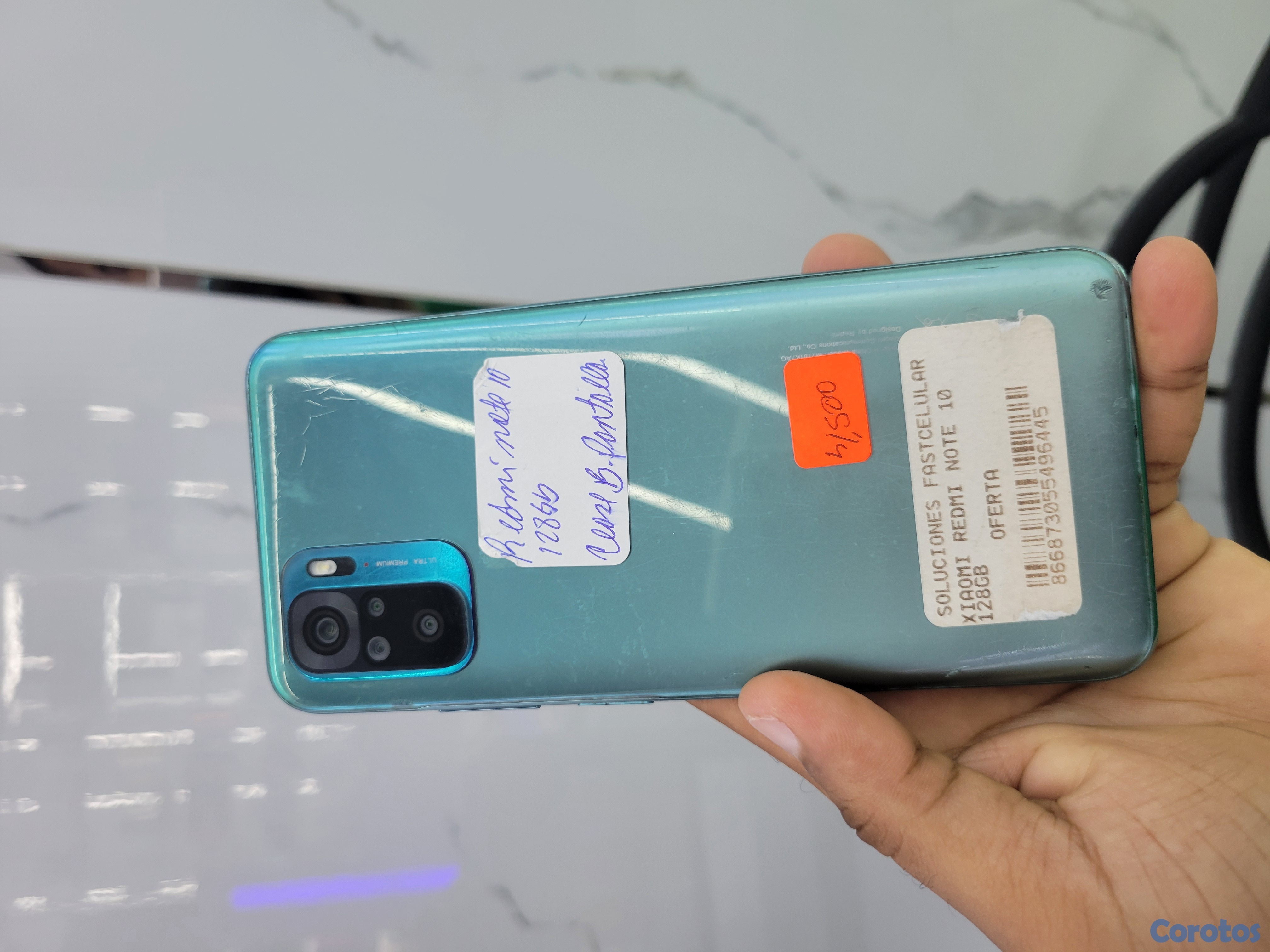 celulares y tabletas - xiaomi Redmi Note 10 de 128gb  1