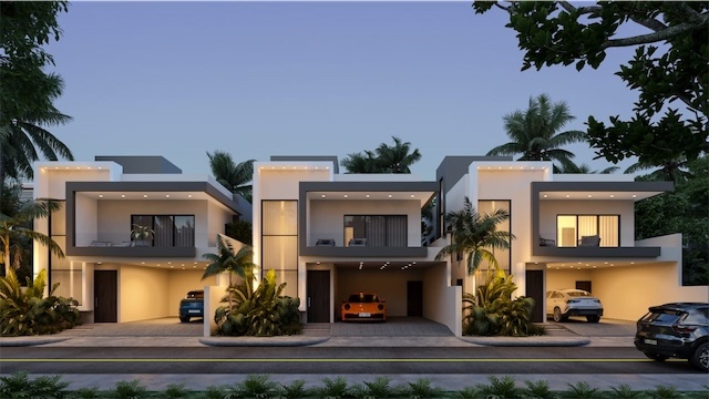 casas - Venta de casa nueva en Santo Domingo autopista de Isidro prado oriental  5