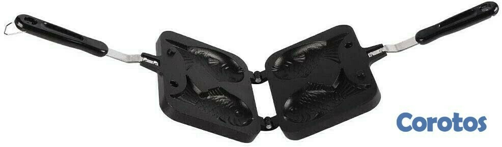 cocina - Sartén doble con forma de pez japonés, para hacer tartas con forma de pez Takoya 1