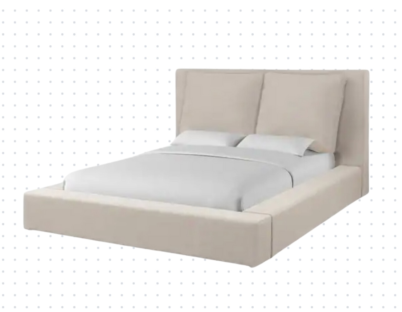 muebles y colchones - Base de Cama Tapizada - King. Precio en tienda $138,000 mas impuestos.