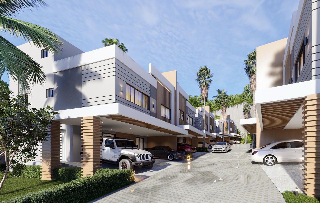 casas - Casas en Proyecto cerrado, Arroyo Hondo, Distrito Nacional 2
