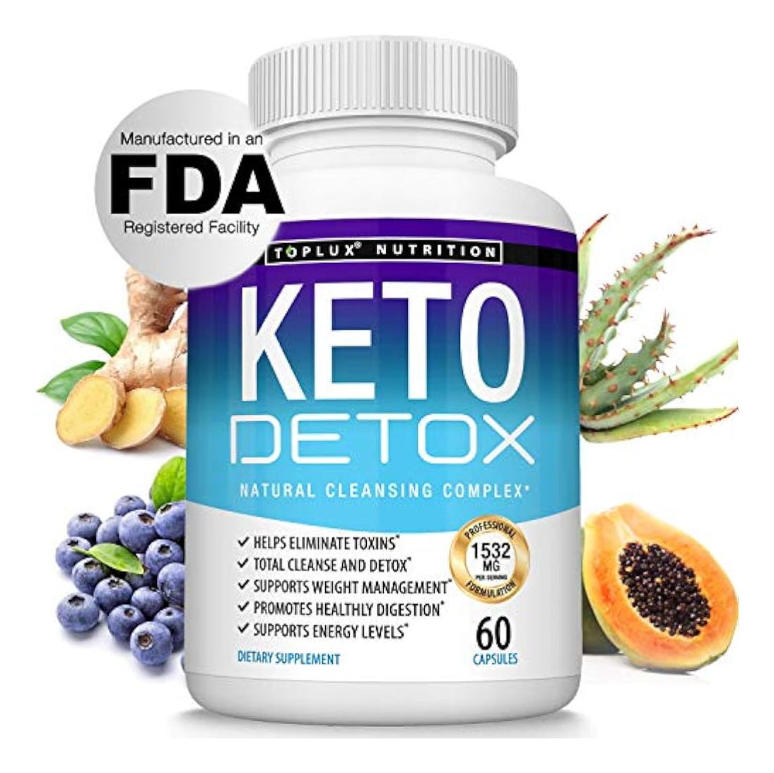 Salud y Equipamiento Médico - Pildoras Keto Detox Extracto Limpiador Avanzado - Formula Li 0