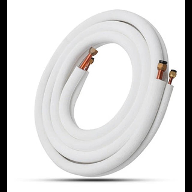 aires acondicionados y abanicos - Tubería de cobre para aire acondicionado tubo con aislamiento manguera tuberia 5