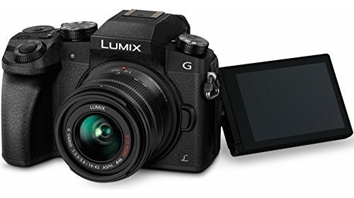 Salud y Equipamiento Médico - Camara Sin Espejo Panasonic Lumix G7 4k, Con 14-42mm Mega O. 3