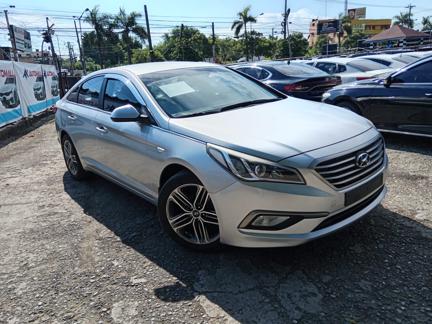 carros - HYUNDAI SONATA LF 2016 GRIS MECANICO 6
