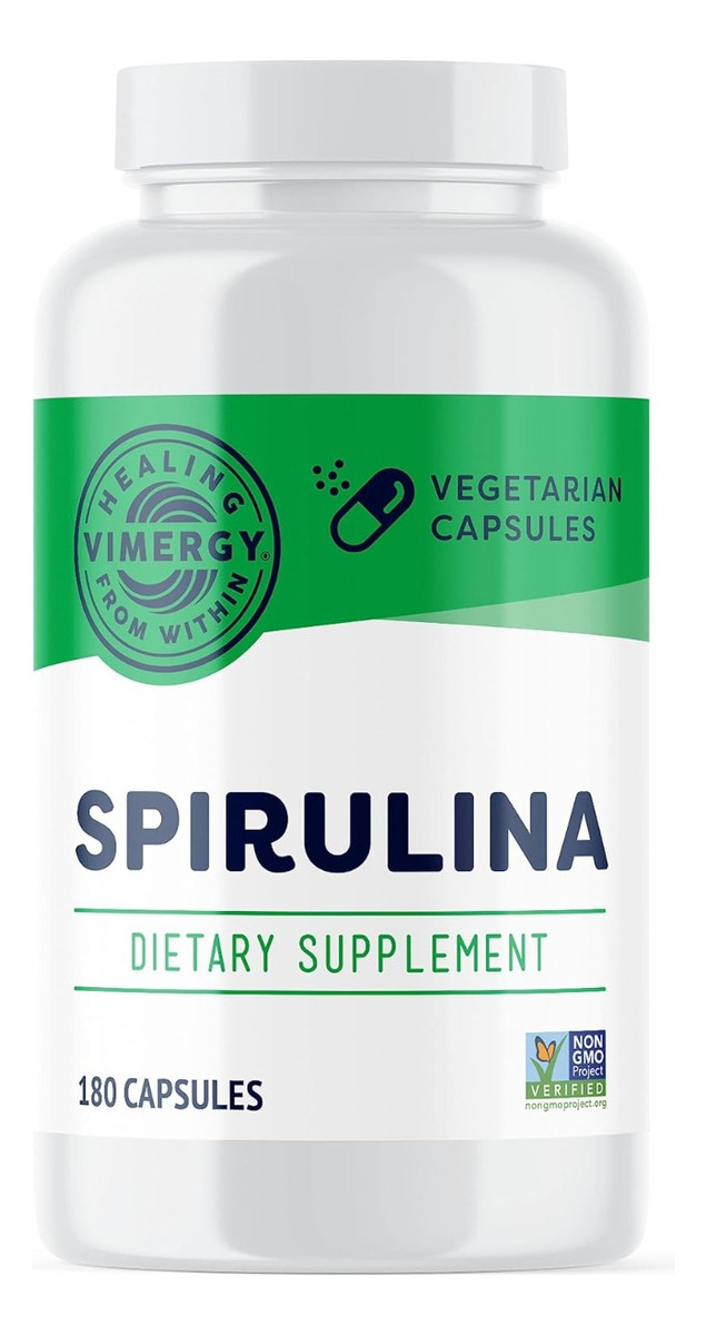 Salud y Equipamiento Médico - Espirulina 180 Cap Vimergy 0