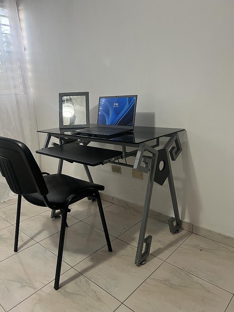 articulos de oficina - Escritorio de cristal 2