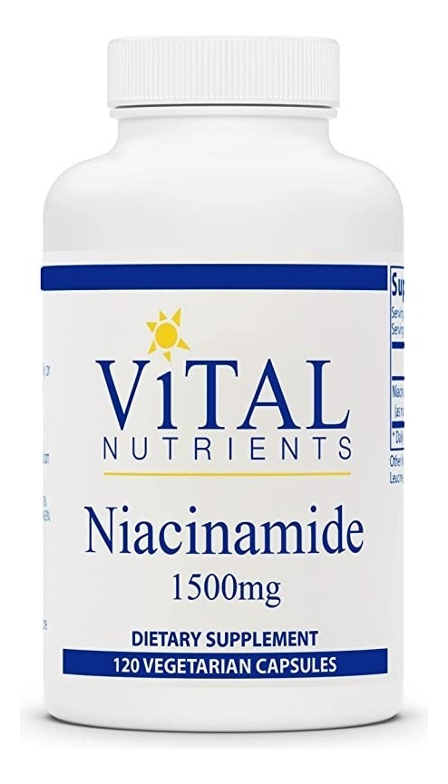 Salud y Equipamiento Médico - Niacinamida 120 capsulas Vital Nutrient