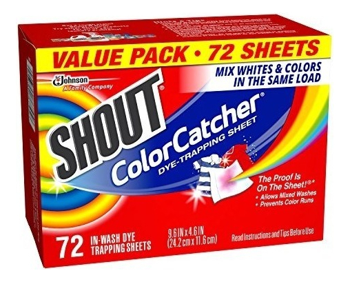 Salud y Equipamiento Médico - Shout Color Catcher Tinte Trapping Sheets, 72.0 Count 2