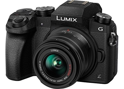 Salud y Equipamiento Médico - Camara Sin Espejo Panasonic Lumix G7 4k, Con 14-42mm Mega O. 4