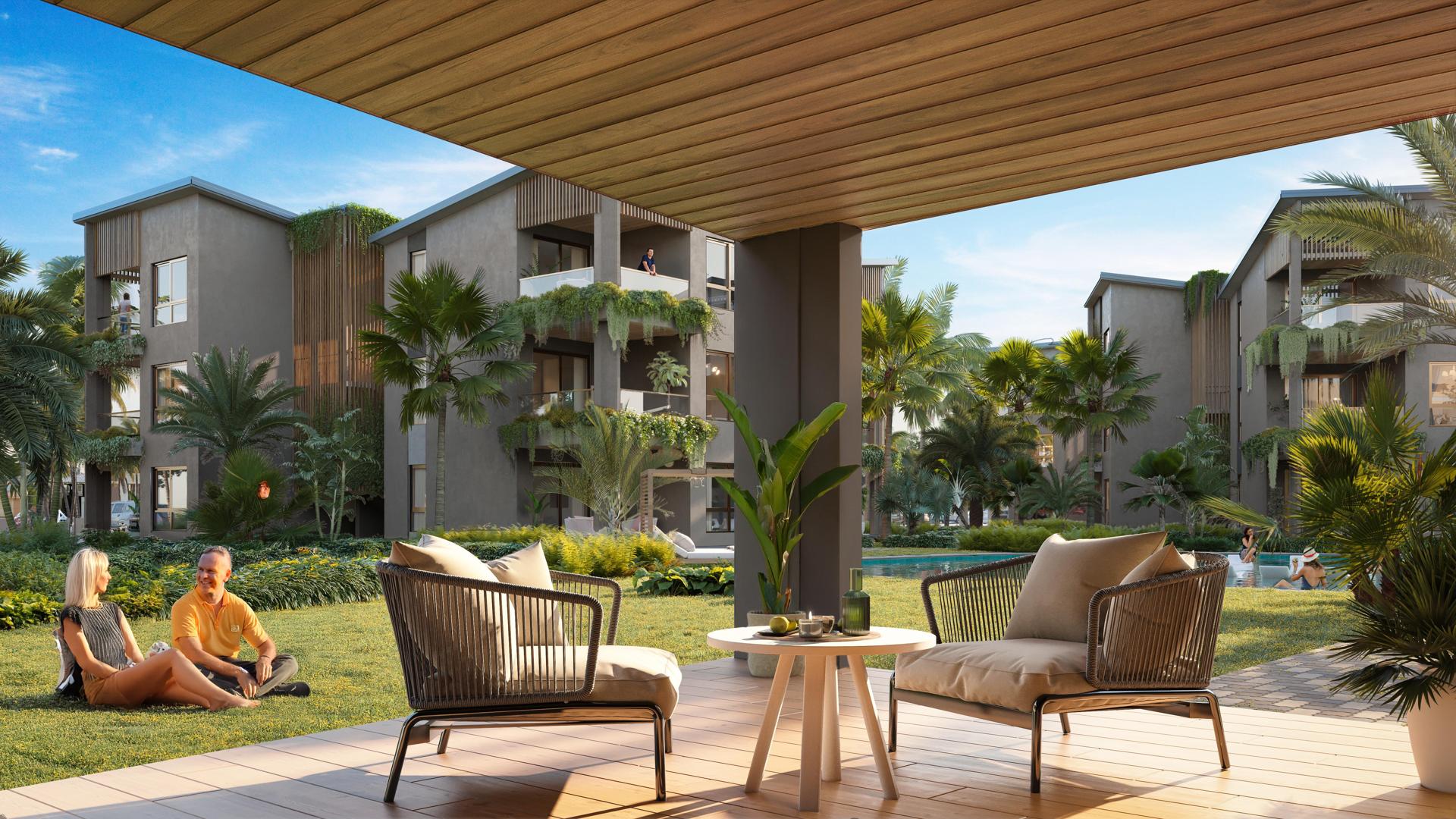 apartamentos - Invierte en el exclusivo complejo frente al mar con laguna en Las Terrenas 6