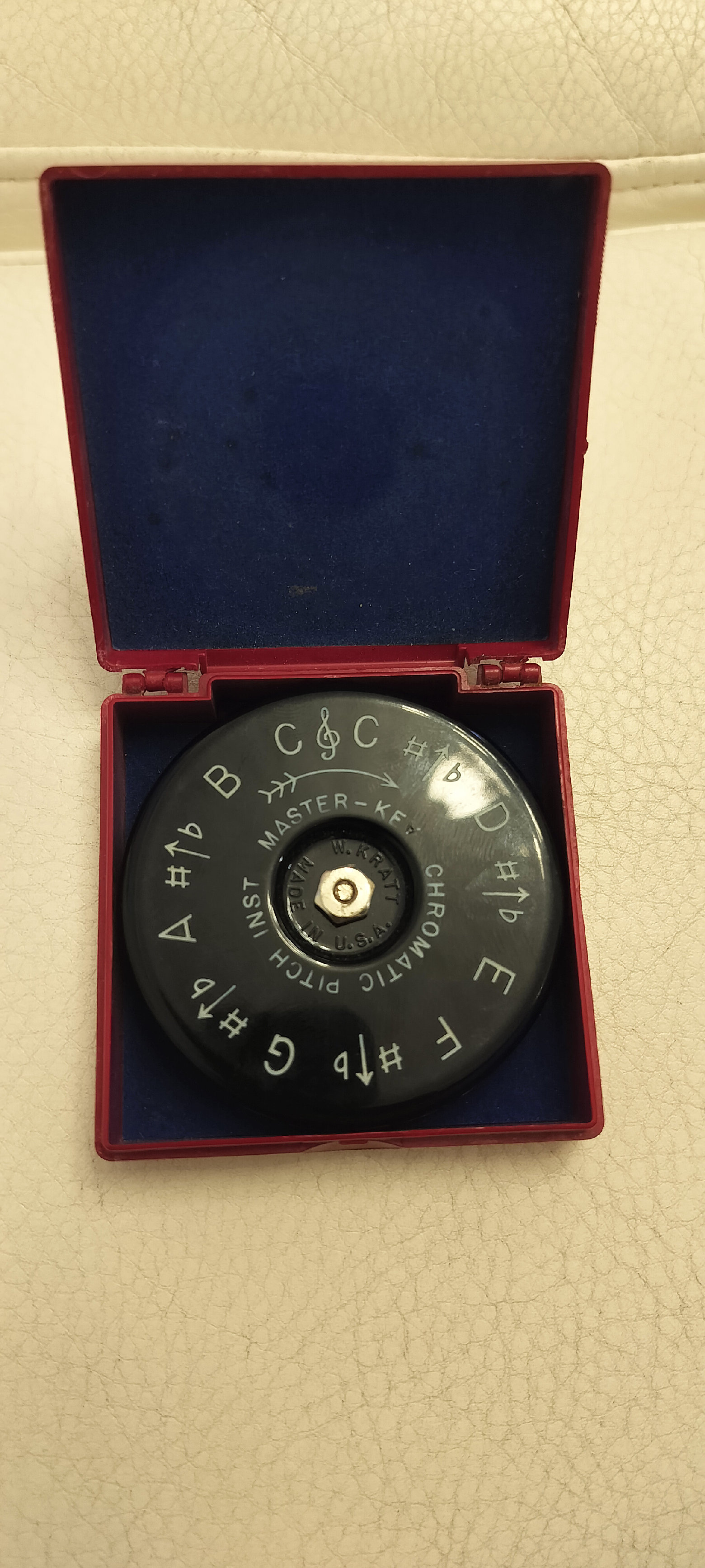 instrumentos musicales - Instrumento de tono cromado.The Master Key 13 teclas A440WM Kratt Co.
