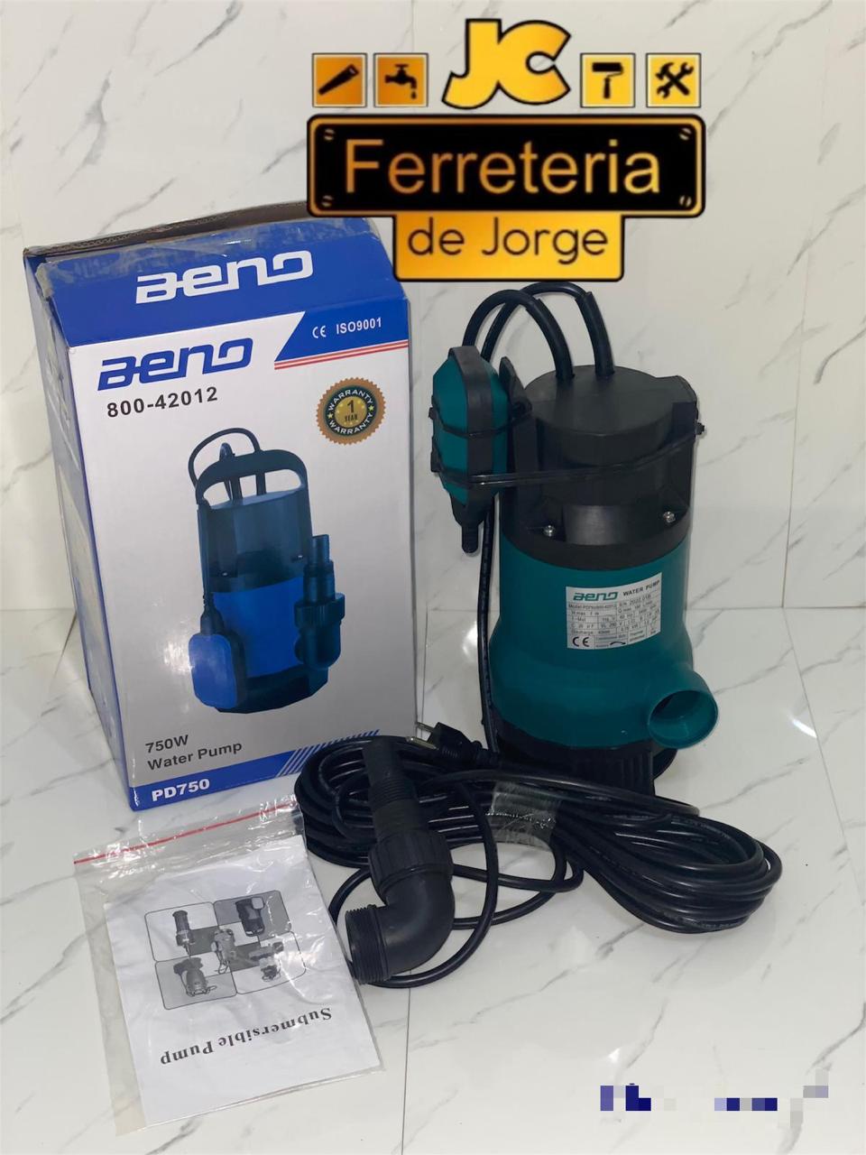 herramientas, jardines y exterior - Bomba sumergible pd 750w 0