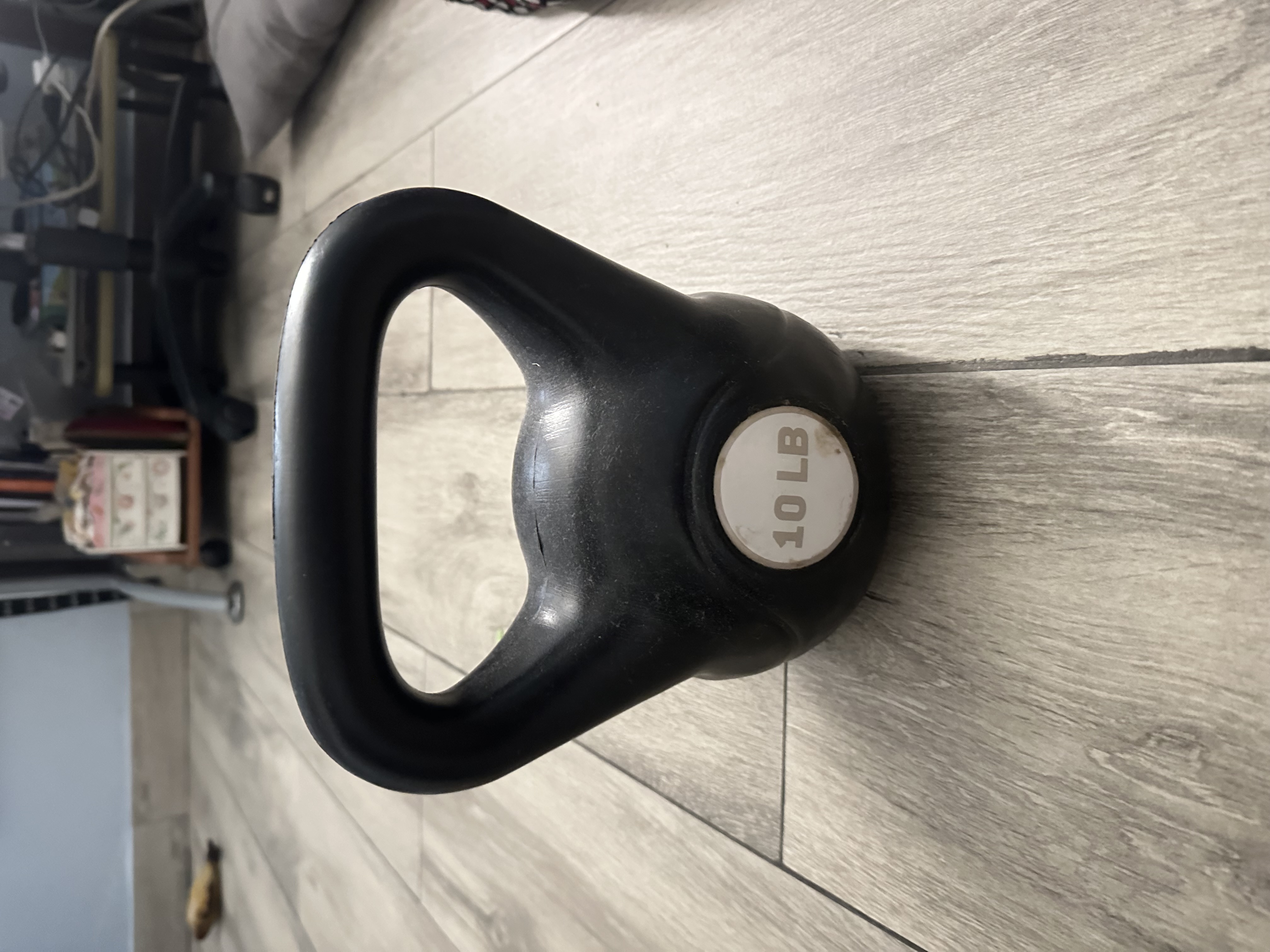 deportes - Pesa rusa (kettlebell) 10 lbs