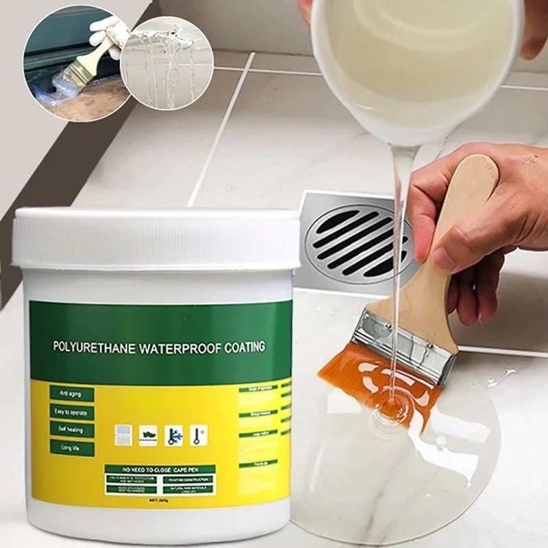 herramientas, jardines y exterior - Sellante impermeabilizante transparente de 300G 0