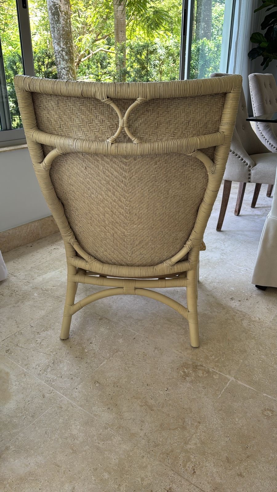 muebles y colchones - Butaca en rattan y mimbre  3