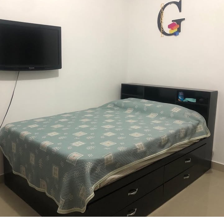 muebles y colchones - cama con librero  0