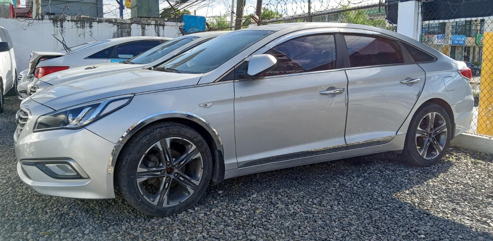 carros - HYUNDAI SONATA LF 2015 GRIS