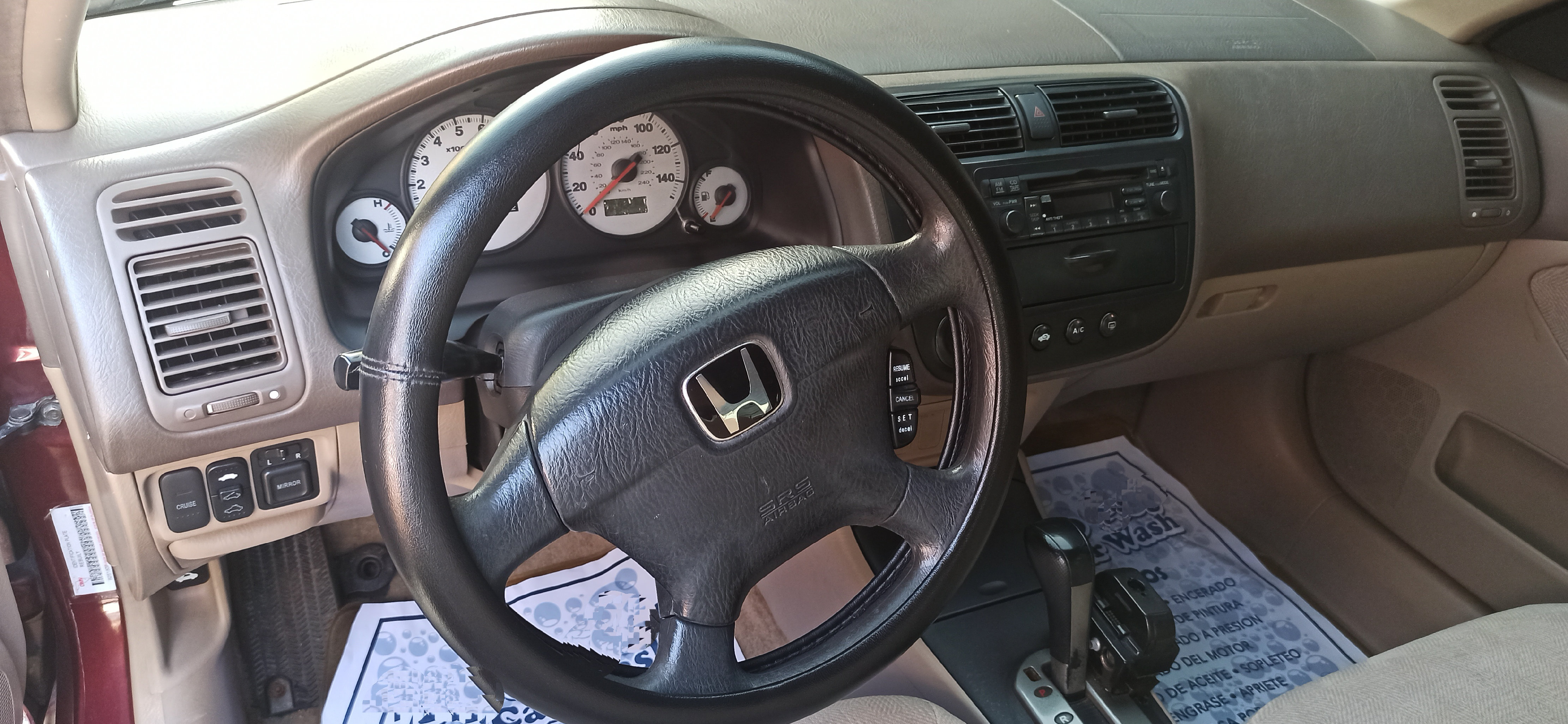 carros - **VENDIDO**
Si lo ves lo compras! Honda Civic 2002 2