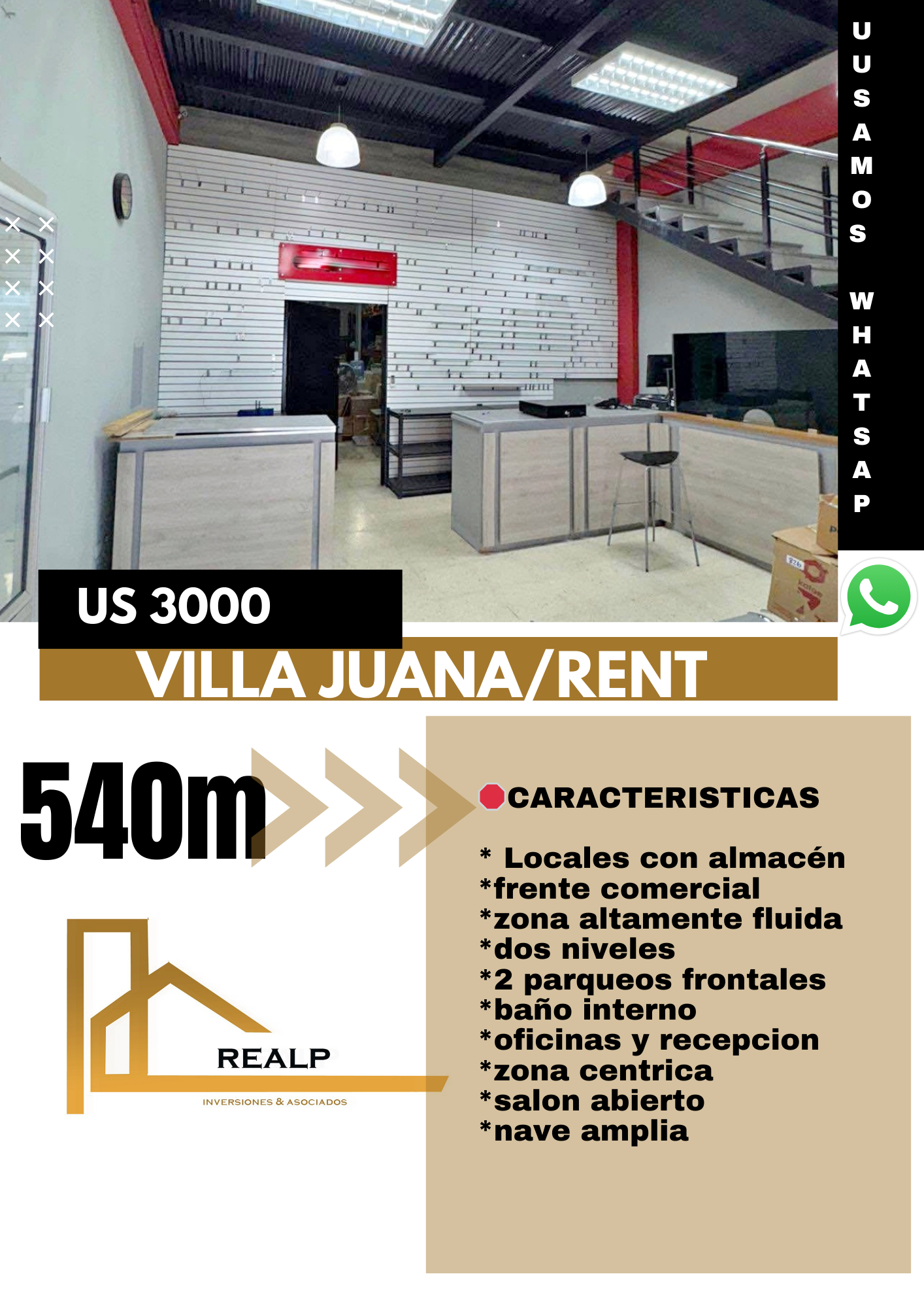 oficinas y locales comerciales - Local tipo nave comercial