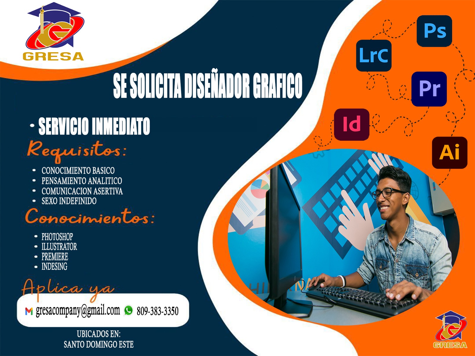 empleos disponibles - DISEÑADOR GRÁFICO  0