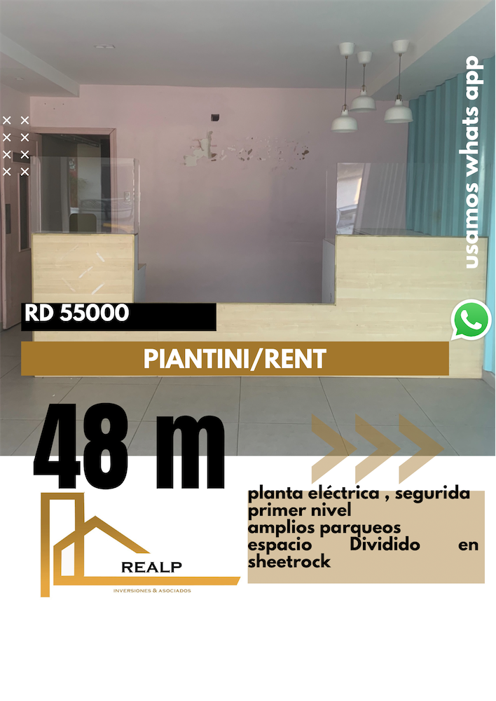 oficinas y locales comerciales - Local en exclusiva zona PIANTINI 0