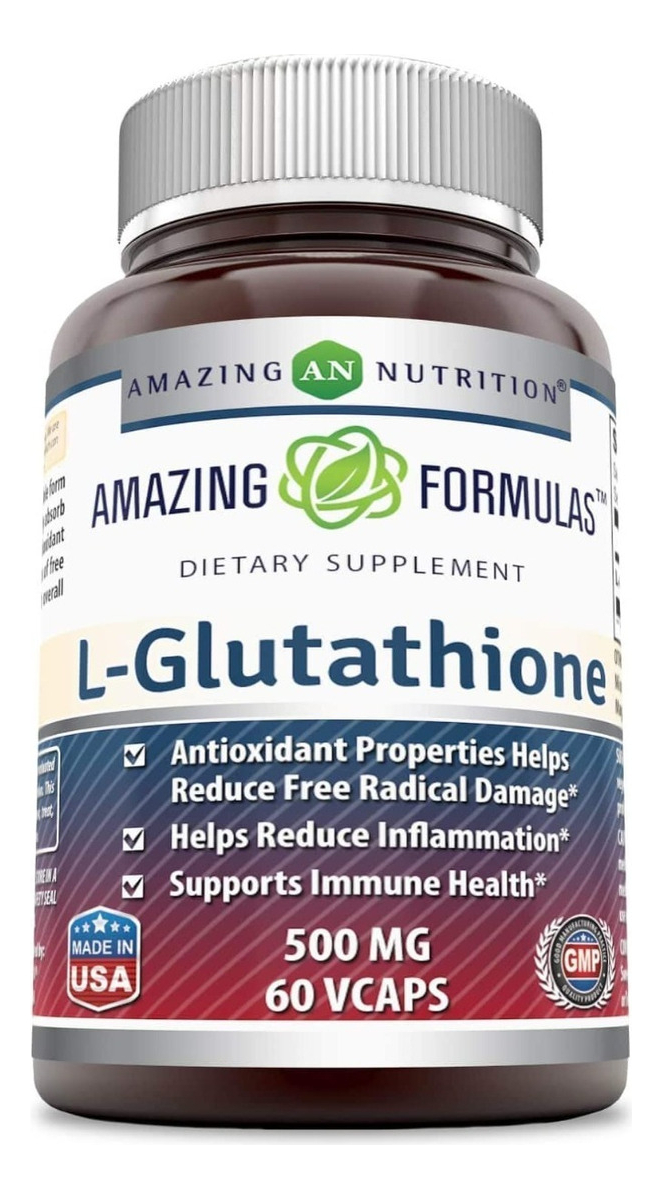 Salud y Equipamiento Médico - Glutation 60 Capsulas 500 Mg 0