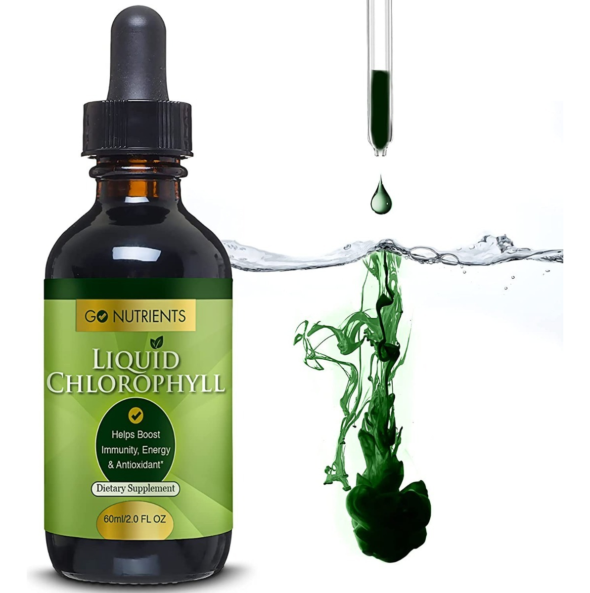 Salud y Equipamiento Médico - Clorofila Liquido Go Nutrients 0