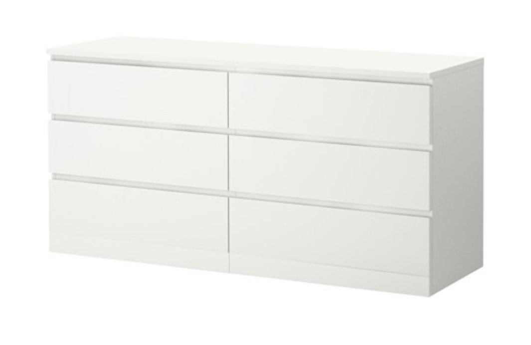 muebles y colchones - Gavetero color blanco comprado en IKEA 0