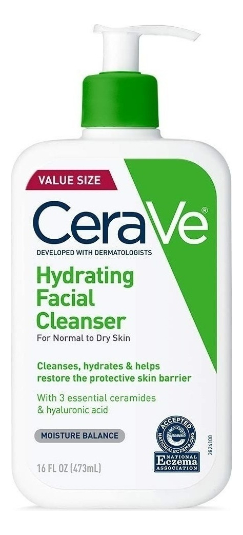 Salud y Equipamiento Médico - Limpiador Facial Hidratante Cerave Cleancer  16 Oz