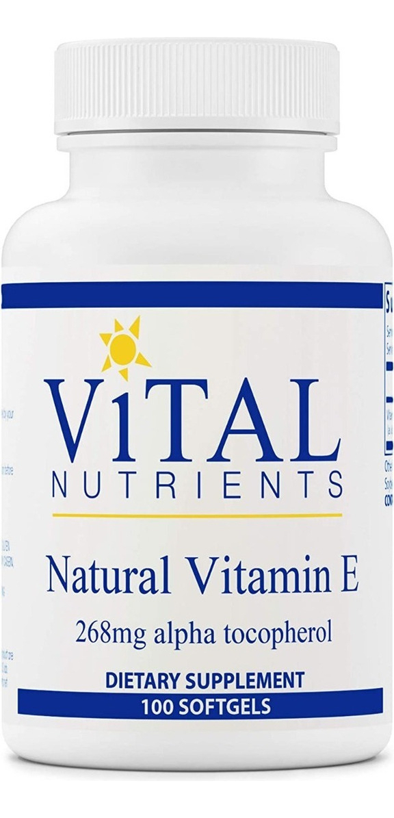 Salud y Equipamiento Médico - Vitamina E 100cap Vital Nutrien - - Unidad A $2729 0