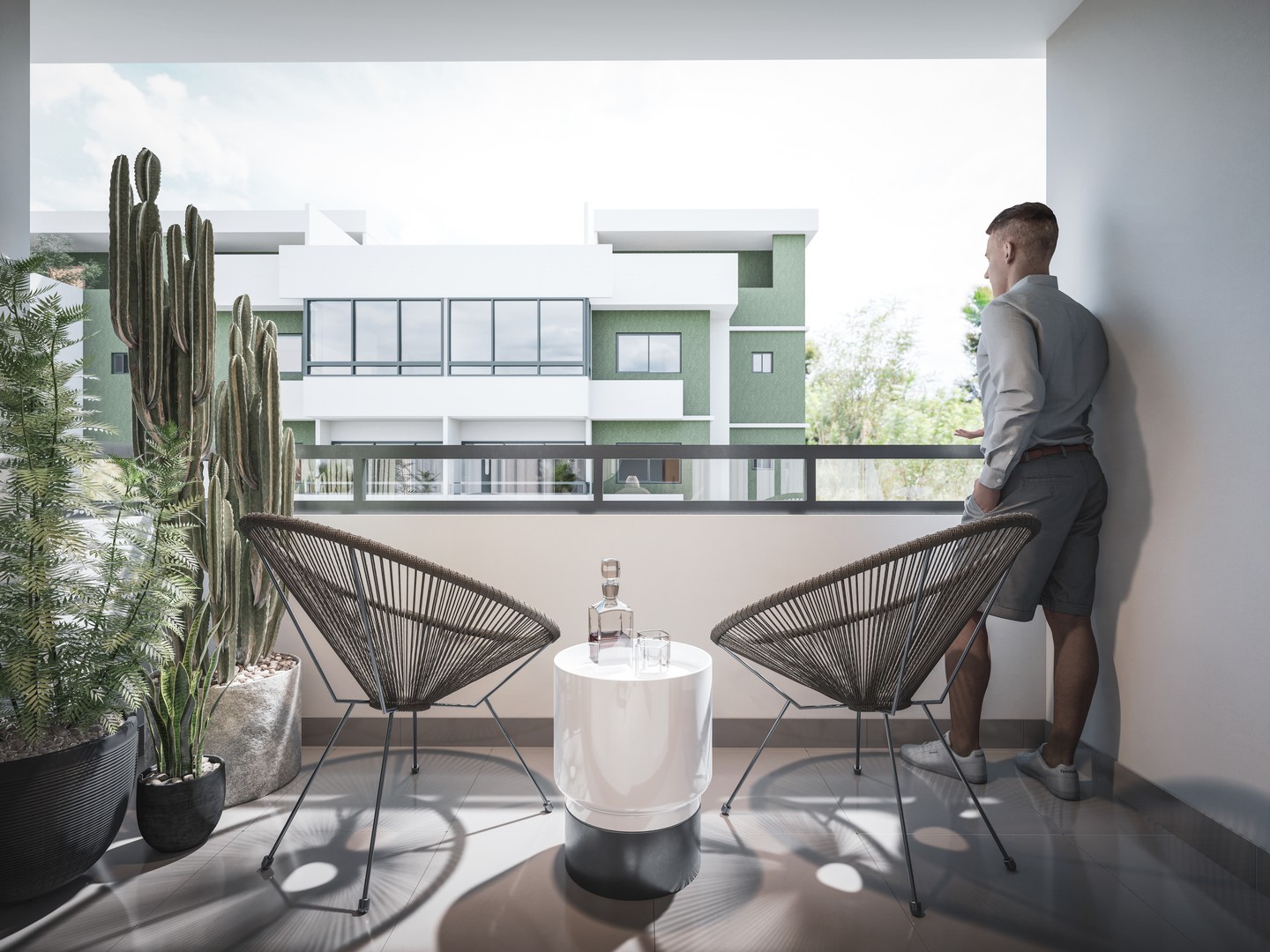 apartamentos - Apartamentos con bono vivienda y piscina, Ch. Goulle casi Sirena. R. verde  9