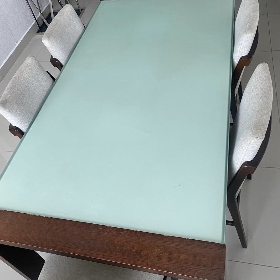 muebles y colchones - Comedor de 6 Sillas 0