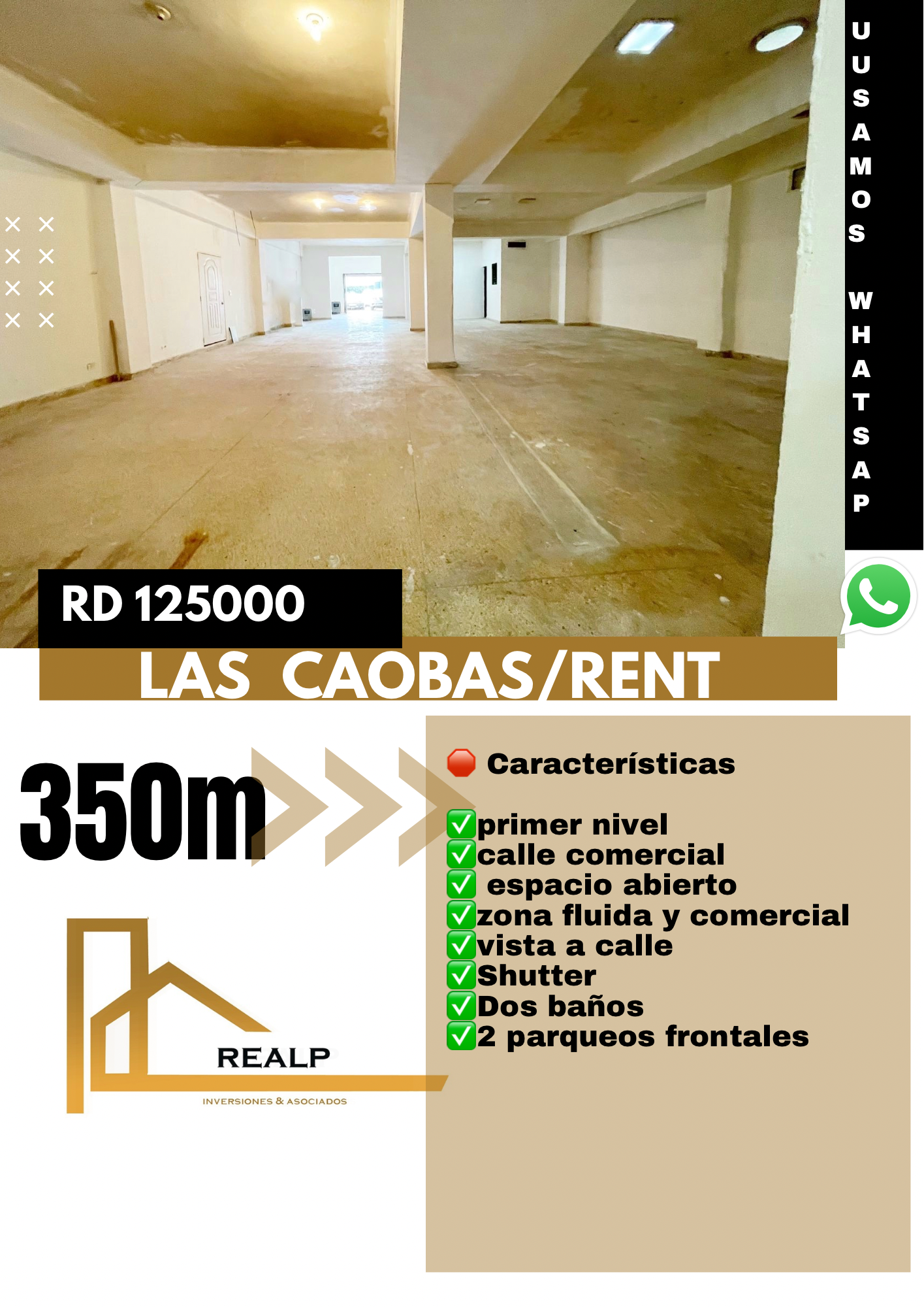 oficinas y locales comerciales - Alquiler local amplio primer nivel 