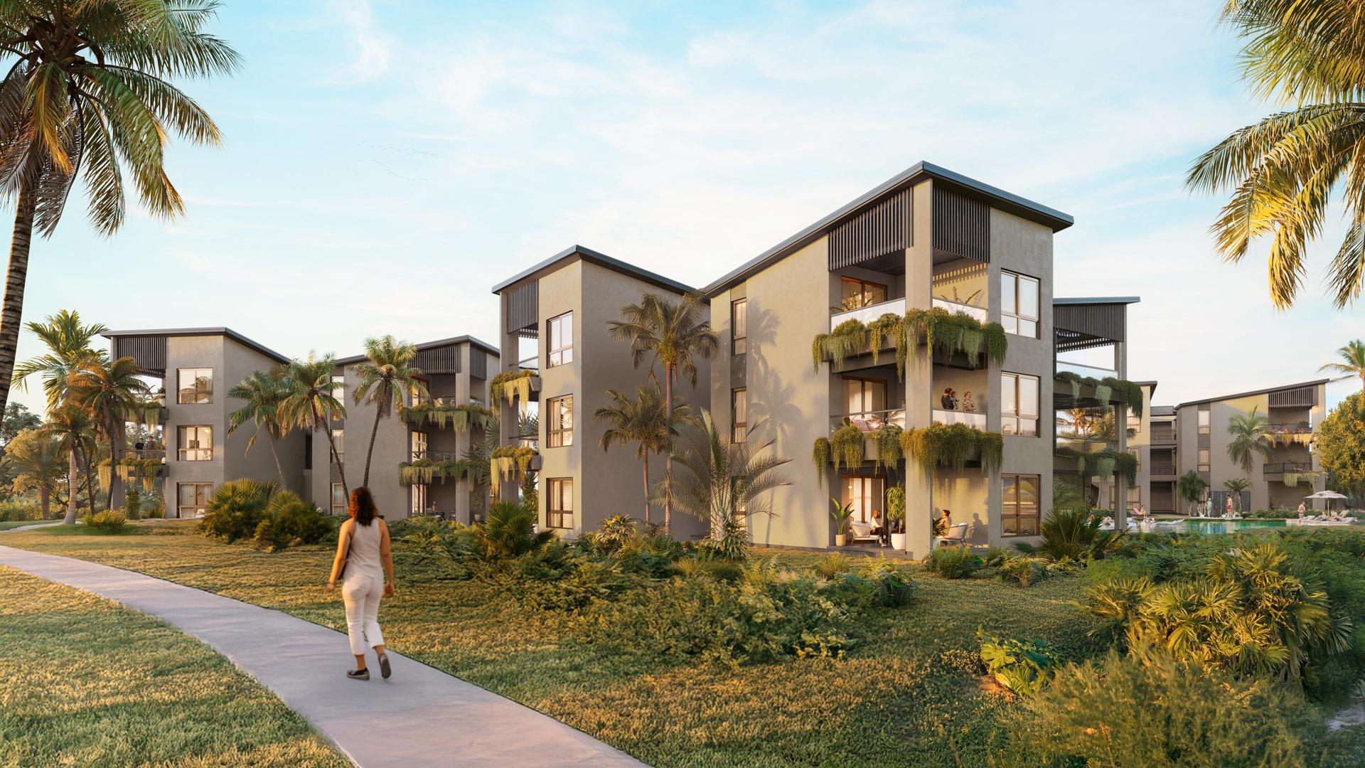 apartamentos - Invierte en el exclusivo complejo frente al mar con laguna en Las Terrenas 7