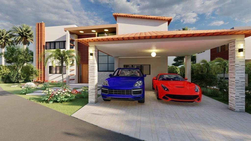 casas vacacionales y villas - VENTA DE VILLA NUEVA 5 HABITACIONES – JUAN DOLIO 1