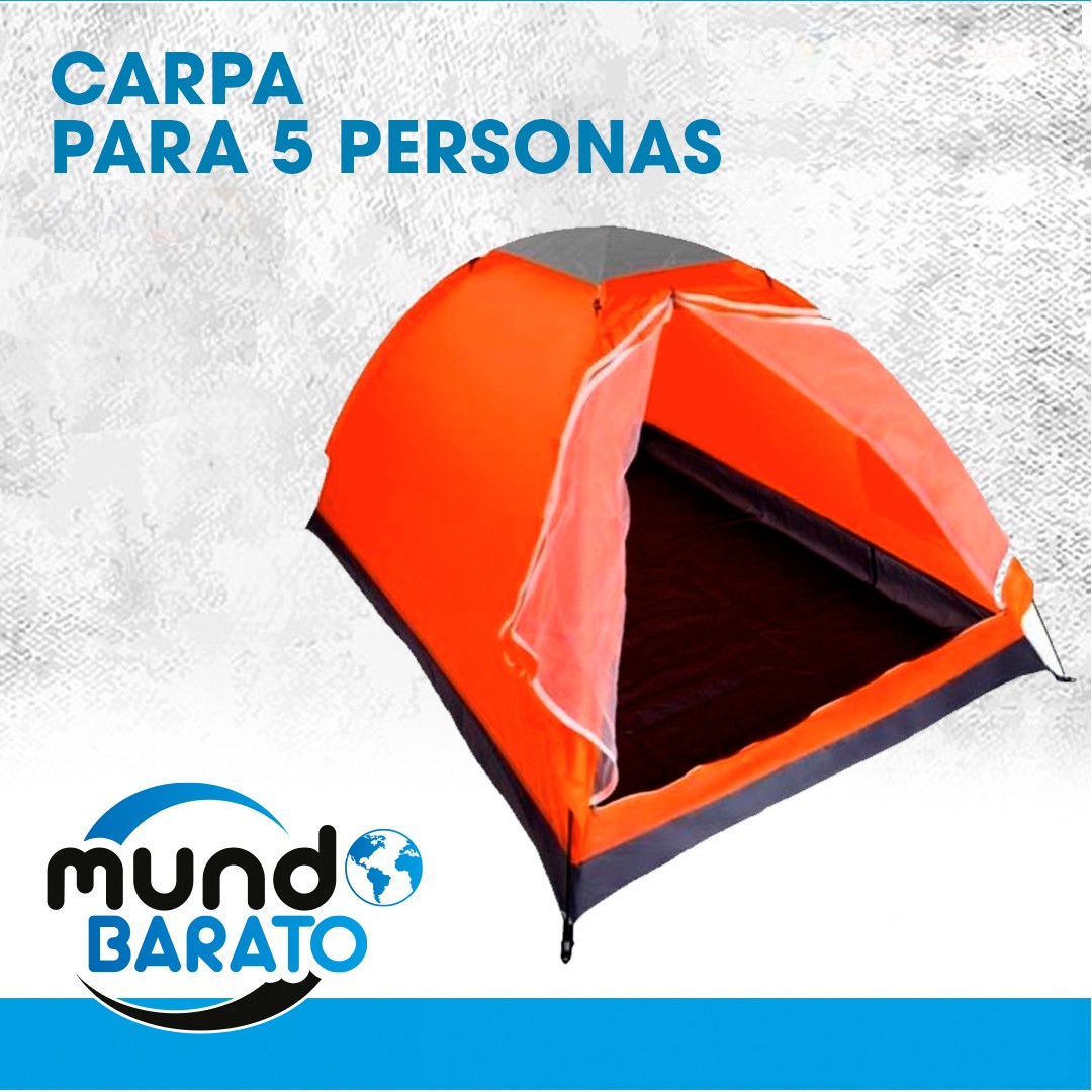 Artículos Deportivos - Casa de Campaña Para 5 Personas Camping, Tienda De Campaña Carpa Acampar 1