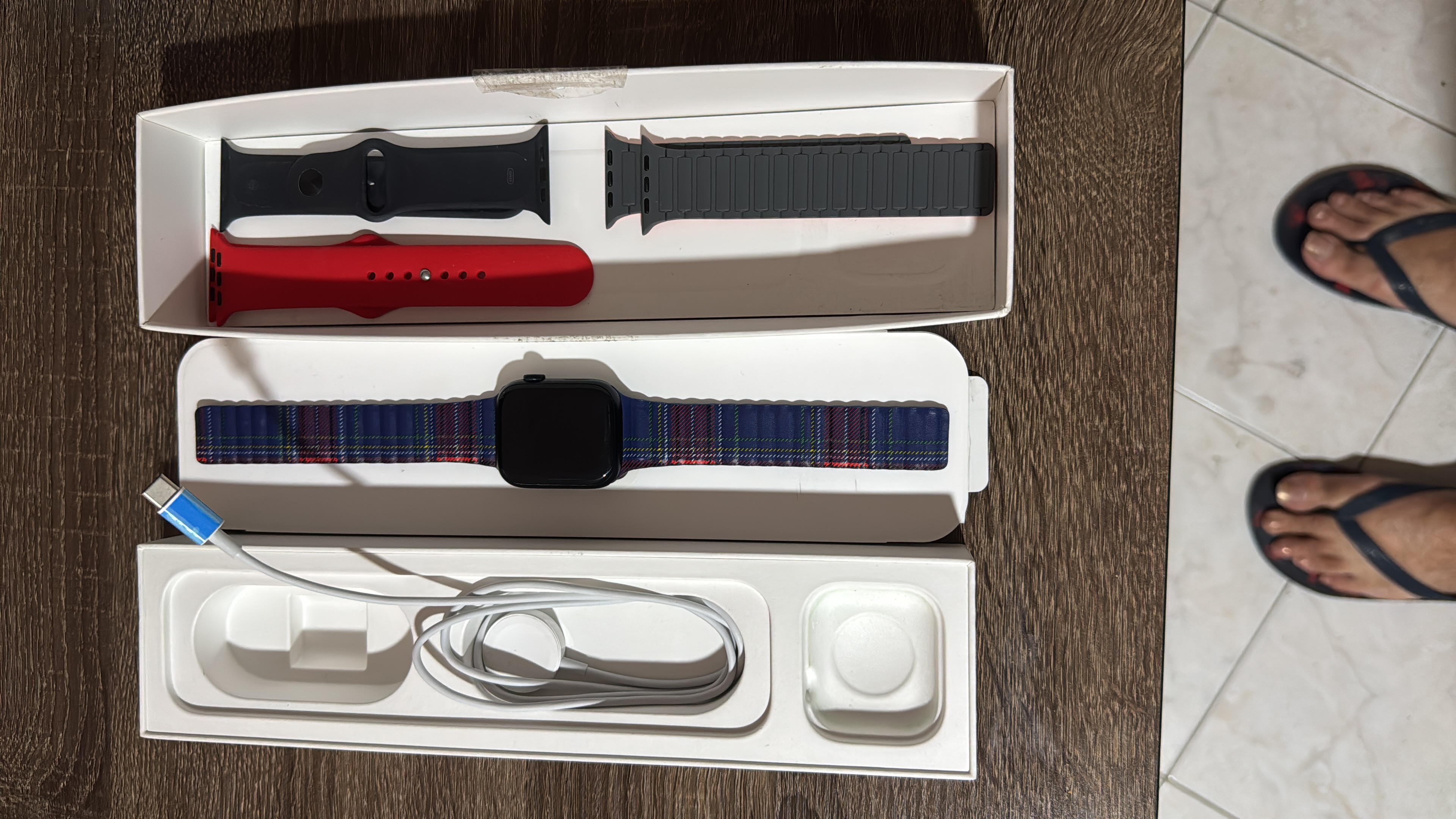 otros electronicos - Apple watch serie 9 de 45mm