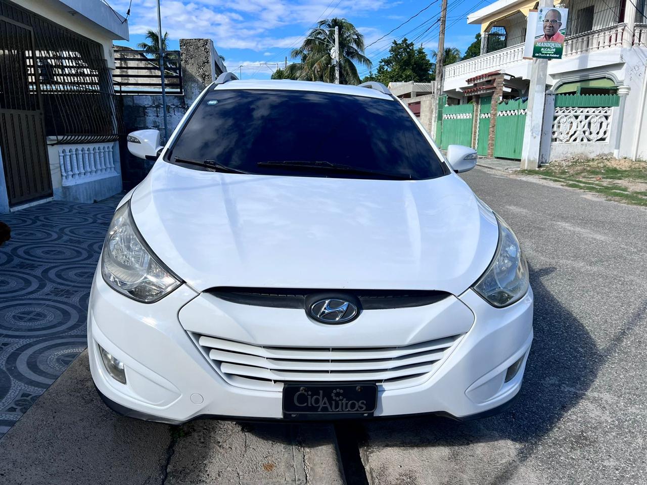 jeepetas y camionetas - Hyundai Tucson 2014 Blanca (No GDI) 0