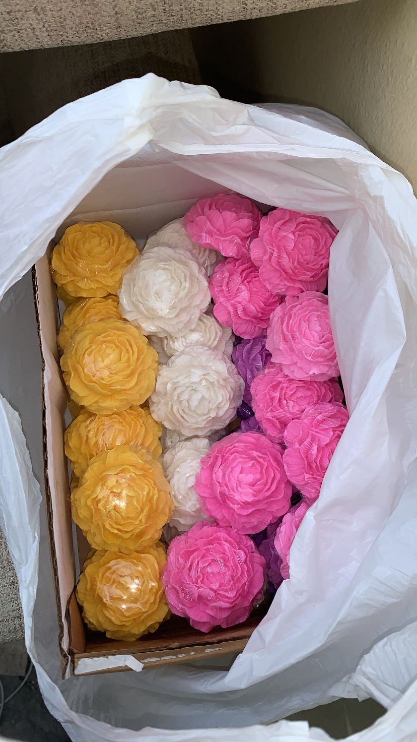 salud y belleza - jabones en flor 🌺  1