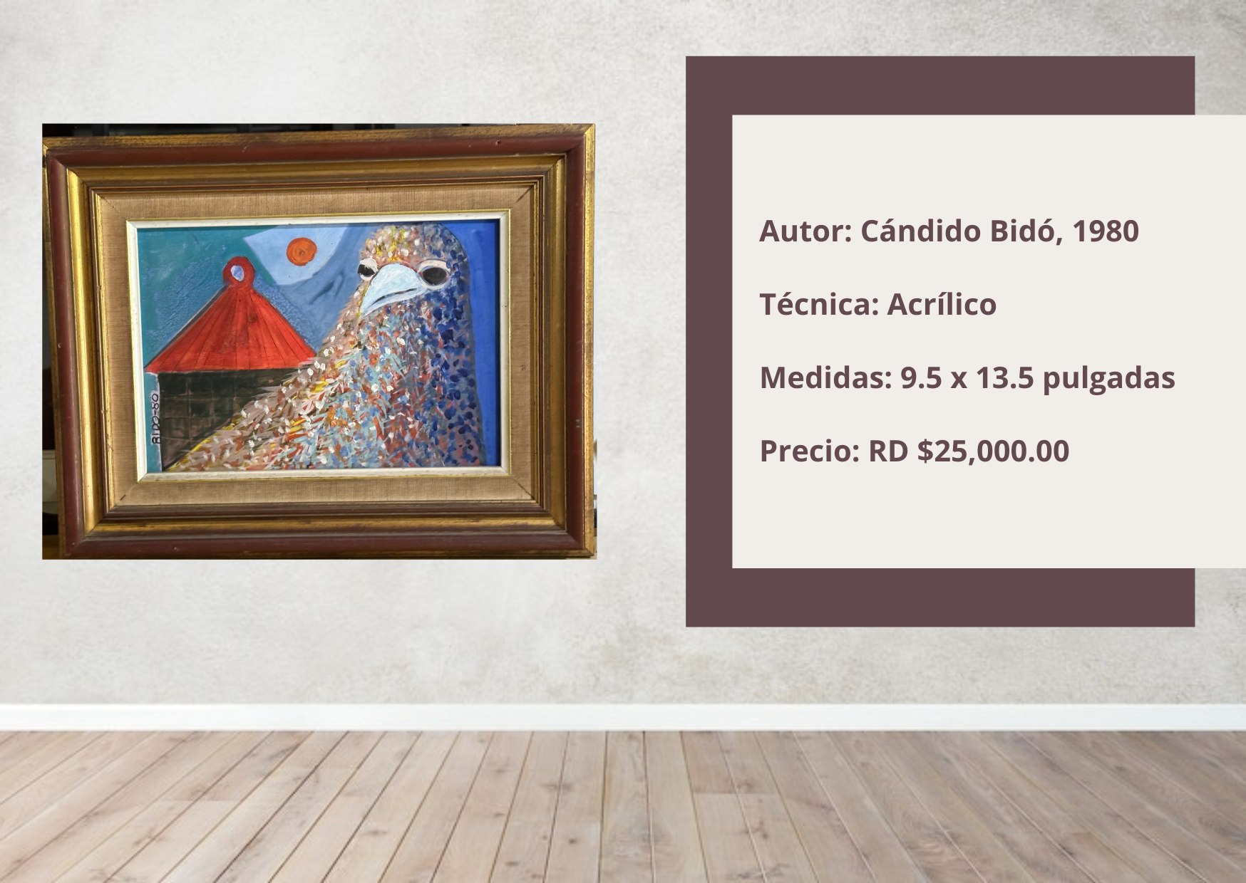 arte y antigüedades - Cuadro decorativo