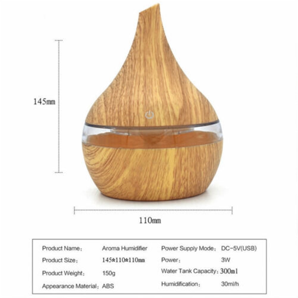 decoración y accesorios - Pequeño difusor de aceite esencial USB Mini humidificador ultrasónico aire Aroma 0