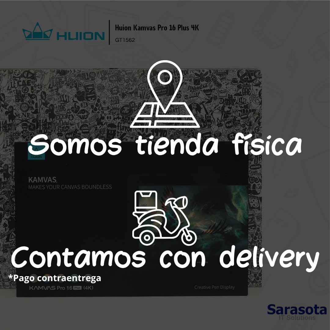accesorios para electronica - Huion Kamvas Pro 16 Plus 4K Pen Display GT1562 3