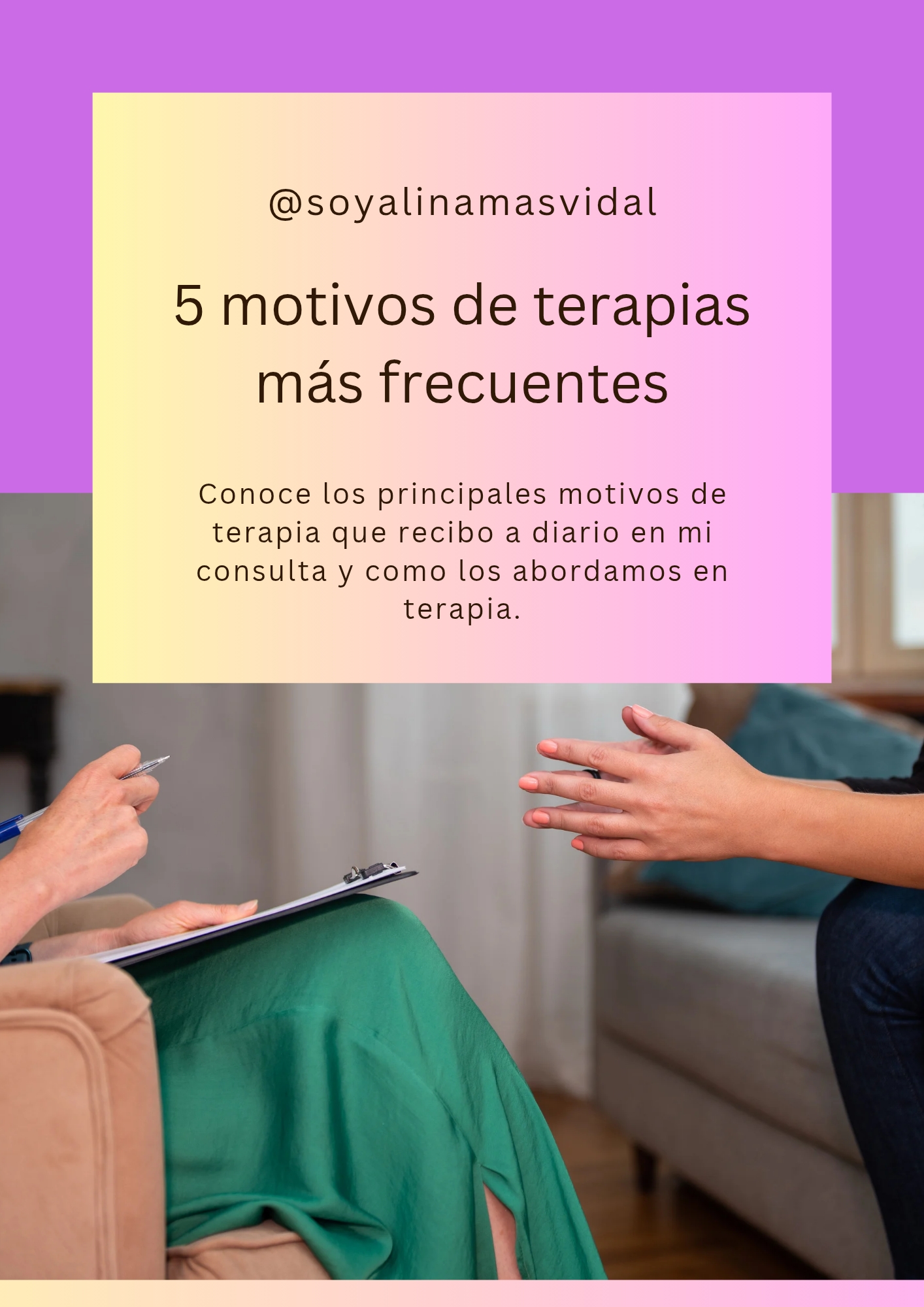 servicios profesionales - Consulta de psicología 