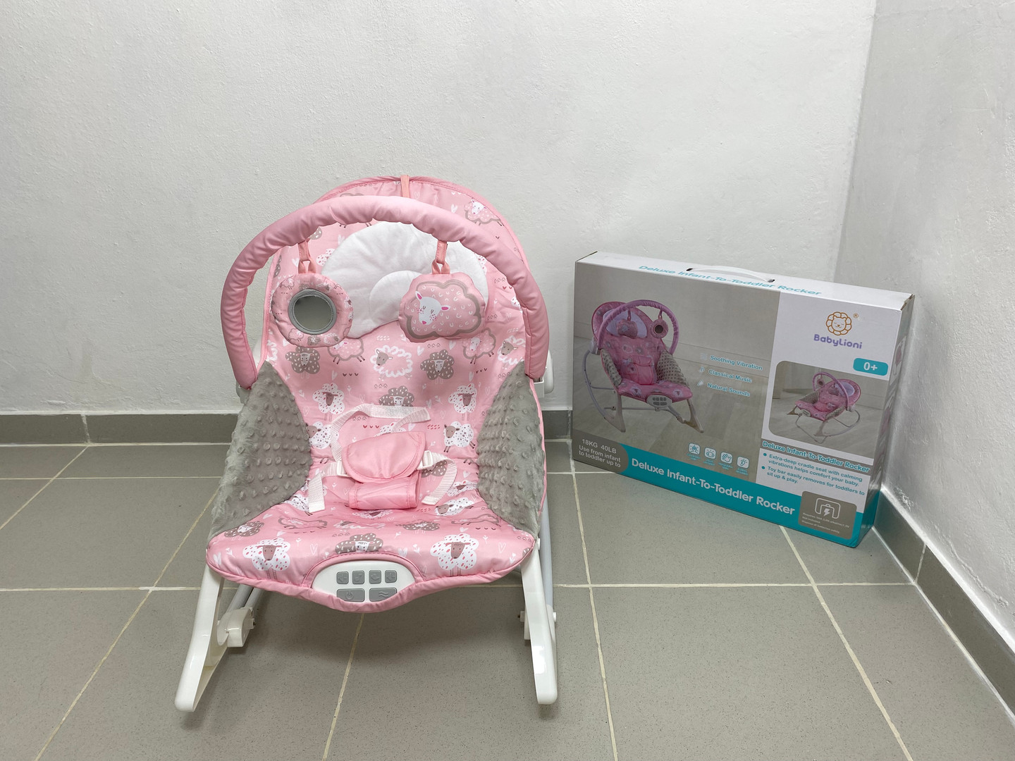 coches y sillas - Silla vibradora para bebe con musica y vibracion  4