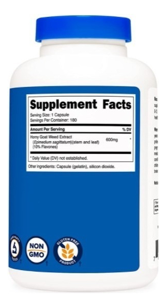 Salud y Equipamiento Médico - Hierba De Cabra En Celo 600 Mg 2